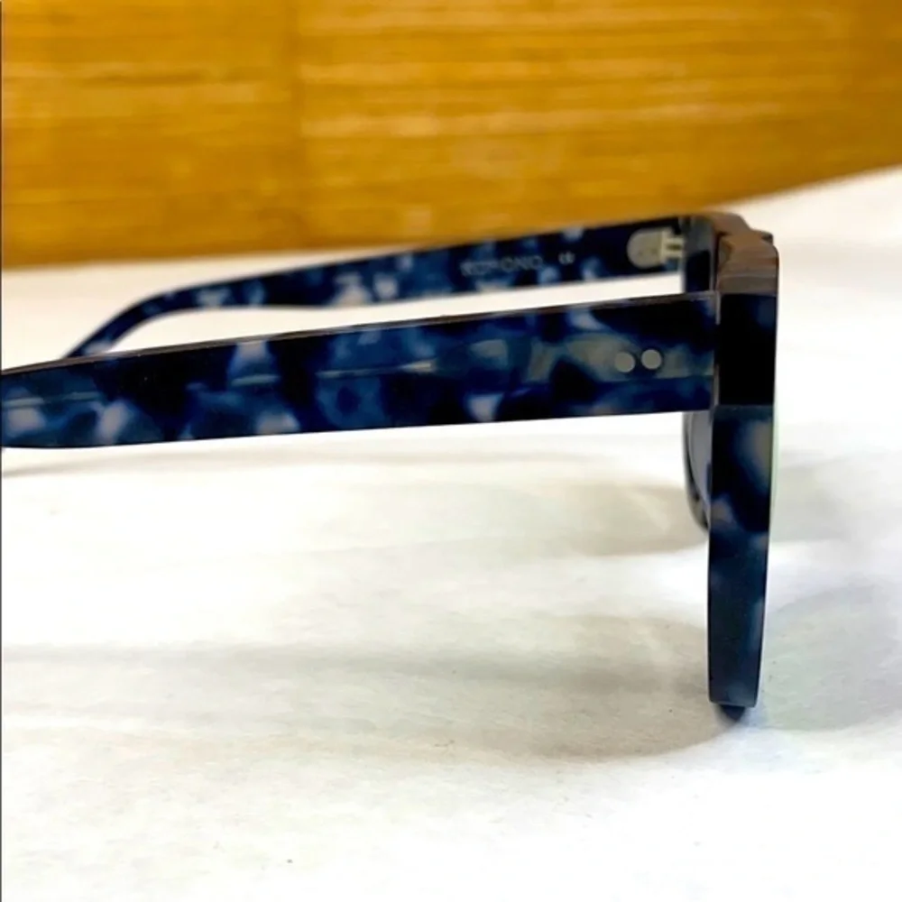 Komono Men’s Bennet Matte Indigo Demi Sunglasses